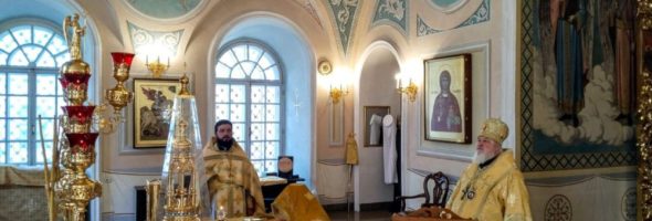 Митрополит Кирилл возглавил Божественную литургию в Неделю 15-ю по Пятидесятнице