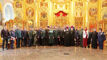 В храме свт. Николая в Заяицком г. Москвы состоялся выпуск Академии государственной и казачьей службы.
