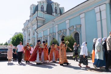 Престольный праздник встретили в храме свт. Николая в Заяицком