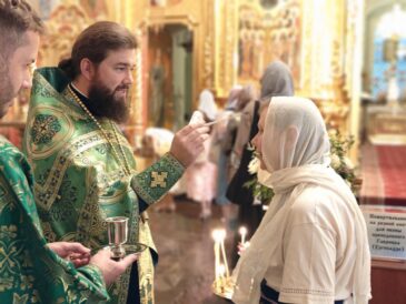 Память прп. Гавриила Ургебадзе почтили в храме святителя Николая в Заяицком