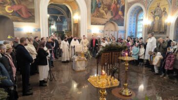 Богослужения Крещения Господня прошли в храме свт. Николая в Заяицком