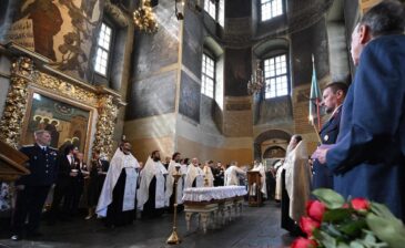 Настоятель храма свт. Николая в Заяицком принял участие в отпевании князя А.А. Трубецкого