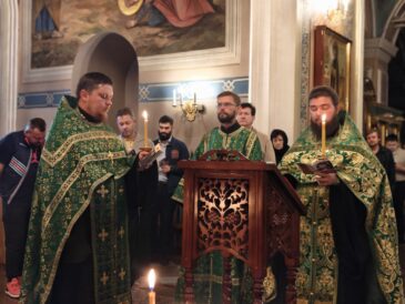 В храме свт. Николая в Заяицком почтили память преподобного Гавриила Самтаврийского
