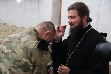 Настоятель храма принял участие в открытии программы реабилитации для казаков – участников специальной военной операции