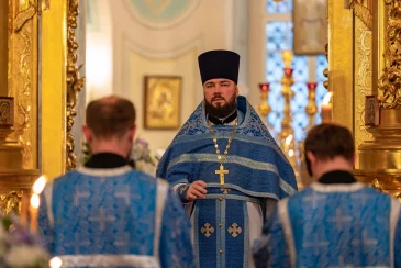 В праздник Покрова Пресвятой Богородицы в храме свт. Николая в Заяицком совершена Литургия