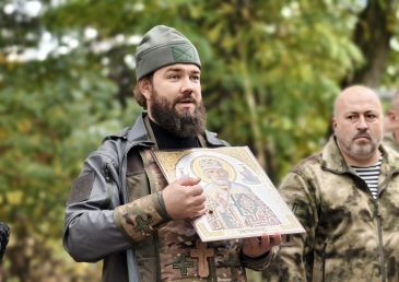 Настоятель храма свт. Николая в Заяицком совершил поездку в расположение казачьих подразделений «Терек» и «Сибирь», входящих в состав Добровольческого Корпуса