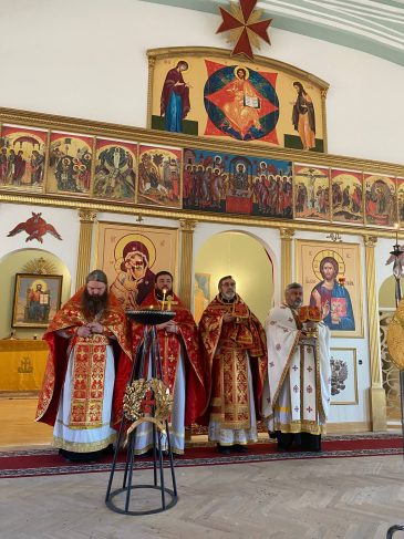 Настоятель храма принял участие в престольных торжествах церкви лейб-гвардии казачьего Его Императорского Величества полка