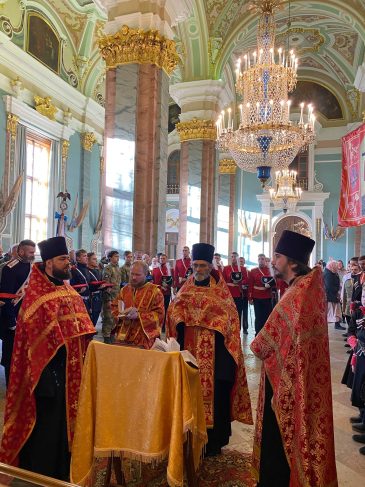Настоятель храма принял участие в праздновании 250-летнего юбилея Лейб-Гвардии Казачьего полка