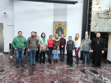 Молодёжь храма святителя Николая в Заяицком посетила Музей русской иконы и Афонское подворье