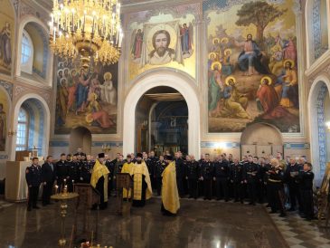 В храме свт. Николая в Заяицком прошел отчетный круг Московского окружного казачьего общества