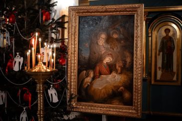 Рождество Христово встретили в храме свт. Николая в Заяицком
