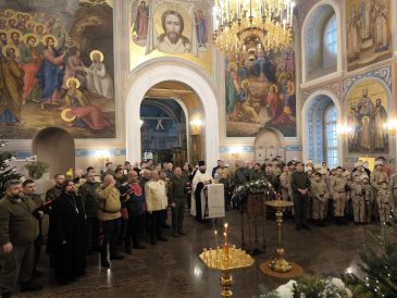 В храме свт. Николая в Заяицком прошел Круг Московского областного казачьего отдела «Союза казаков»