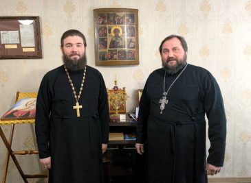 Настоятель храма встретился с войсковым священником Всевеликого войска Донского