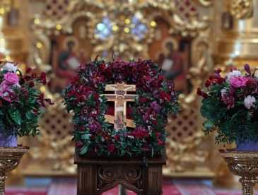 Крестопоклонная неделя в храме святителя Николая в Заяицком