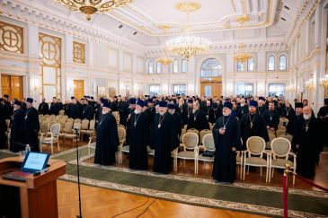 Клирики храма приняли участие в собрании духовенства Центрального викариатства