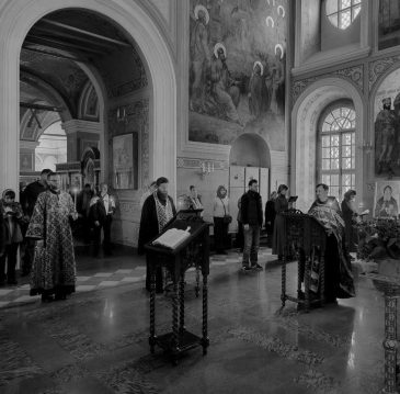 Мариино стояние в храме святителя Николая в Заяицком.